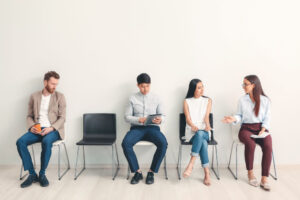 applicants waiting room